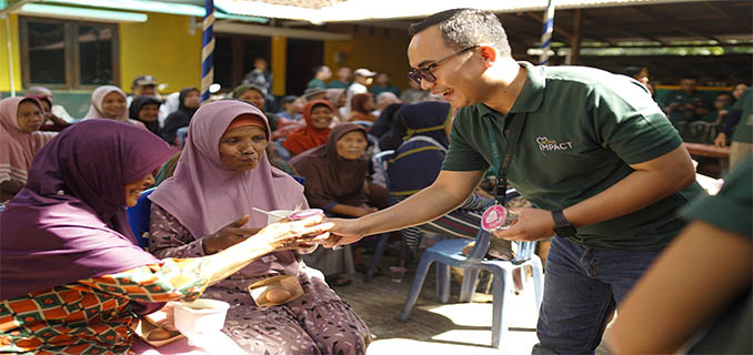 MORA Impact Beri Tes Kesehatan Gratis untuk Lansia