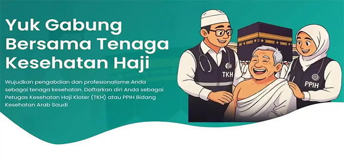 Pendaftaran Petugas Kesehatan Haji 2026 Dibuka