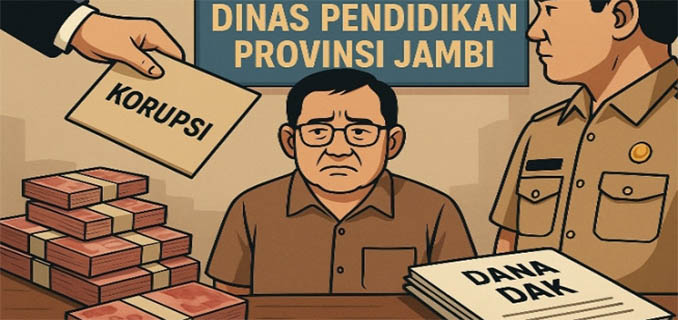 Polda Jambi Tetapkan Mantan Kadis Pendidikan Tersangka Korupsi DAK Polda Jambi Tetapkan Mantan Kadis Pendidikan Tersangka Korupsi DAK
