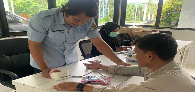 Posko Kesehatan PLBM Skouw Siap Layani Arus Mudik Lebaran